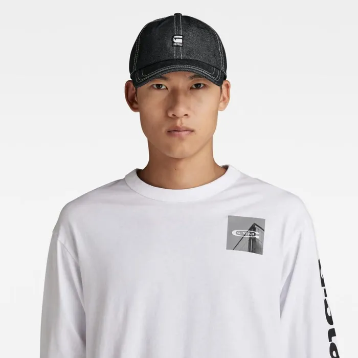 Accessories Men GStar RAW Avernus Baseball Cap Raw Denim