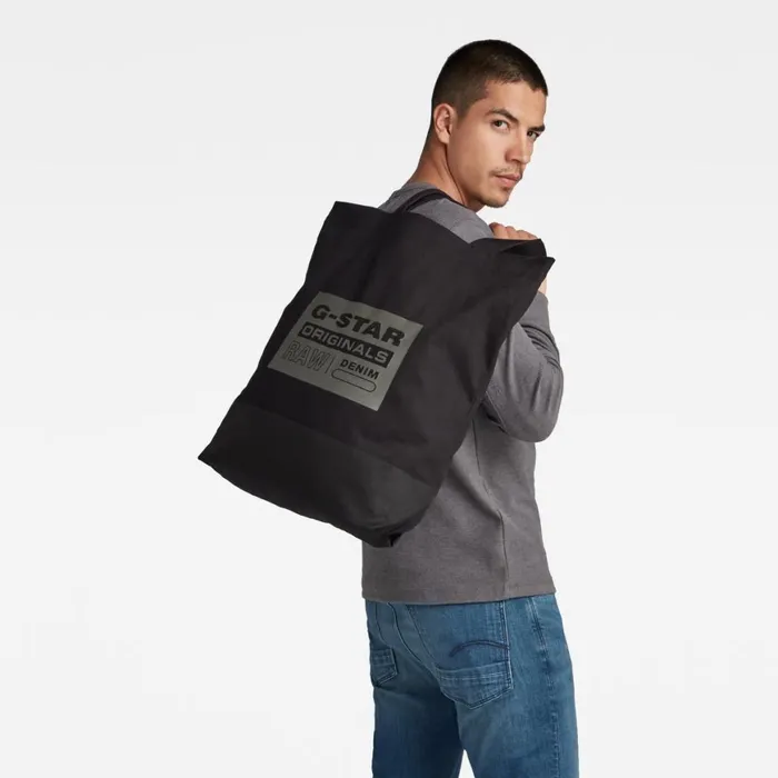 Accessories Men GStar RAW Canvas Shopper Black