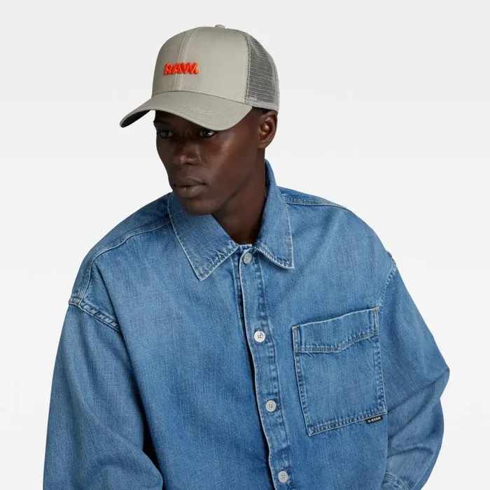Accessories Men GStar RAW RAW Embro Baseball Trucker Cap Elephant Skin