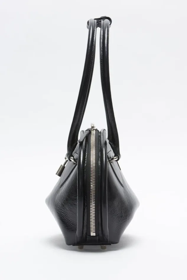 Acne Studios Bowlina Mini Shoulder Bag Black Man Bags
