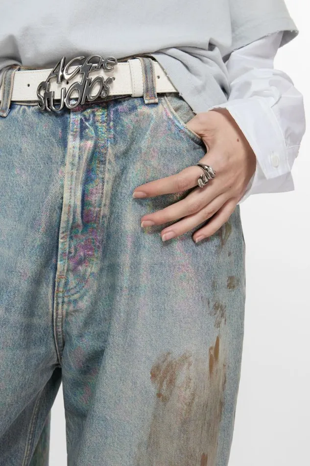 Acne Studios Claws Ring Silver Man Jewellery
