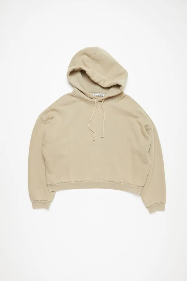 Acne Studios Hooded Sweater Concrete Grey Man Sweatshirts