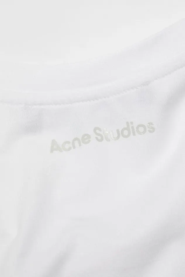Acne Studios Jersey Tank Top Optic White Man Tshirts