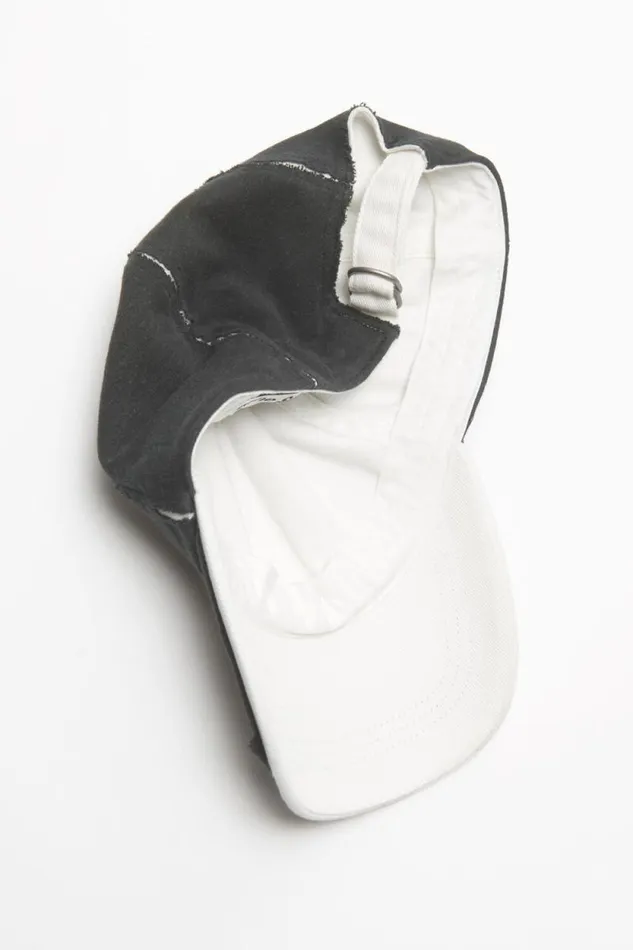 Acne Studios Logo Stamp Cap Black Woman Hats