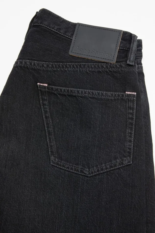 Acne Studios Loose Fit Jeans 8211 1999M Black Man Jeans