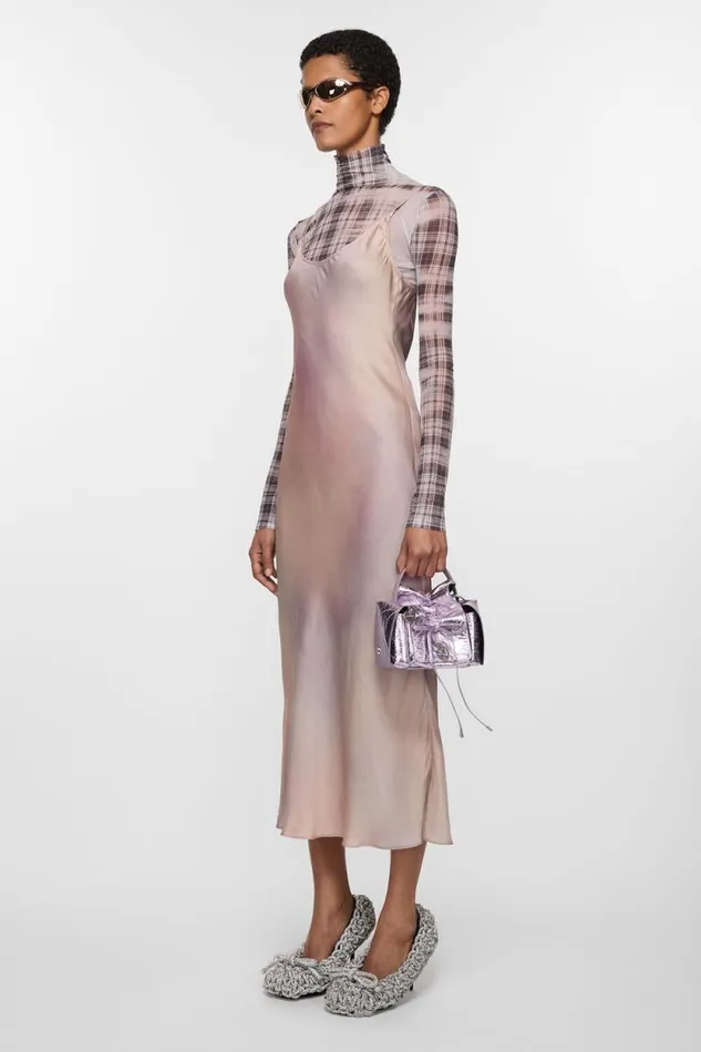 Acne Studios Multipocket Mini Bag Lavender Purple Man Bags