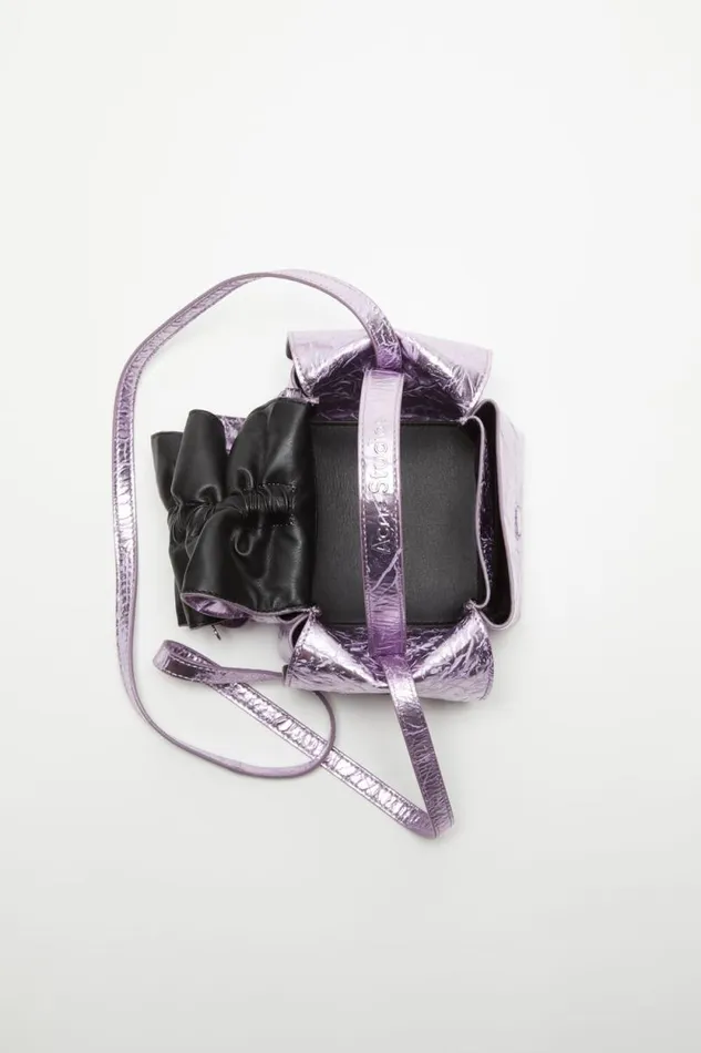 Acne Studios Multipocket Mini Bag Lavender Purple Man Bags