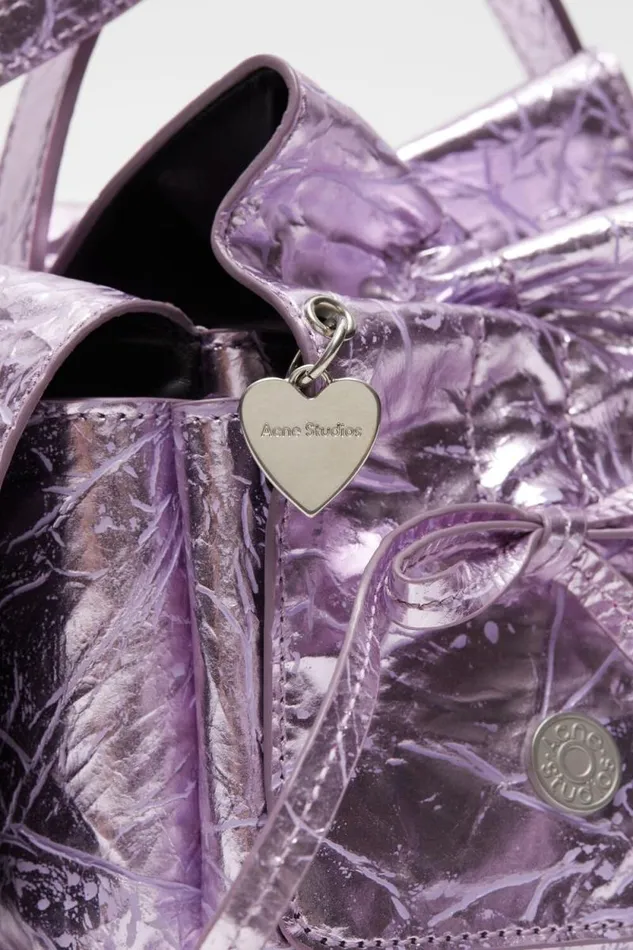 Acne Studios Multipocket Mini Bag Lavender Purple Man Bags