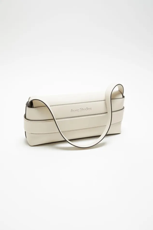 Acne Studios Musubi Shoulder Bag Whiteblack Woman Bags