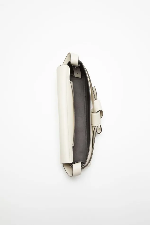 Acne Studios Musubi Shoulder Bag Whiteblack Woman Bags