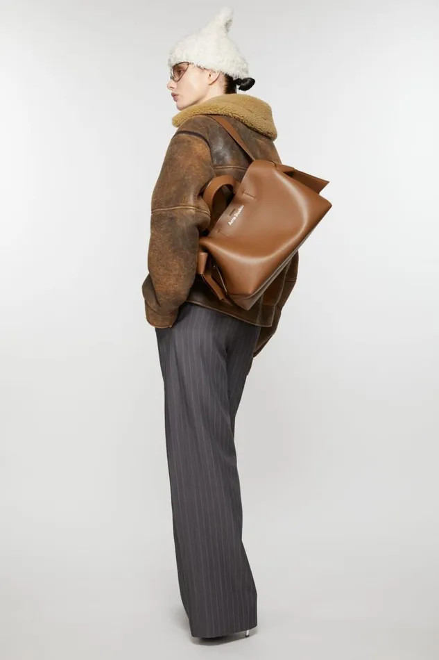 Acne Studios Musubi Tote Camel Brown Man Bags