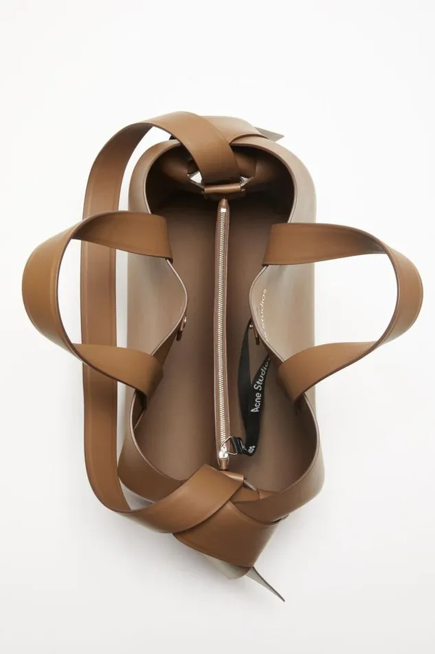 Acne Studios Musubi Tote Camel Brown Man Bags