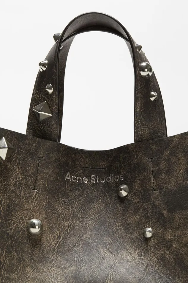 Acne Studios Musubi Tote Dark Brown Man Bags