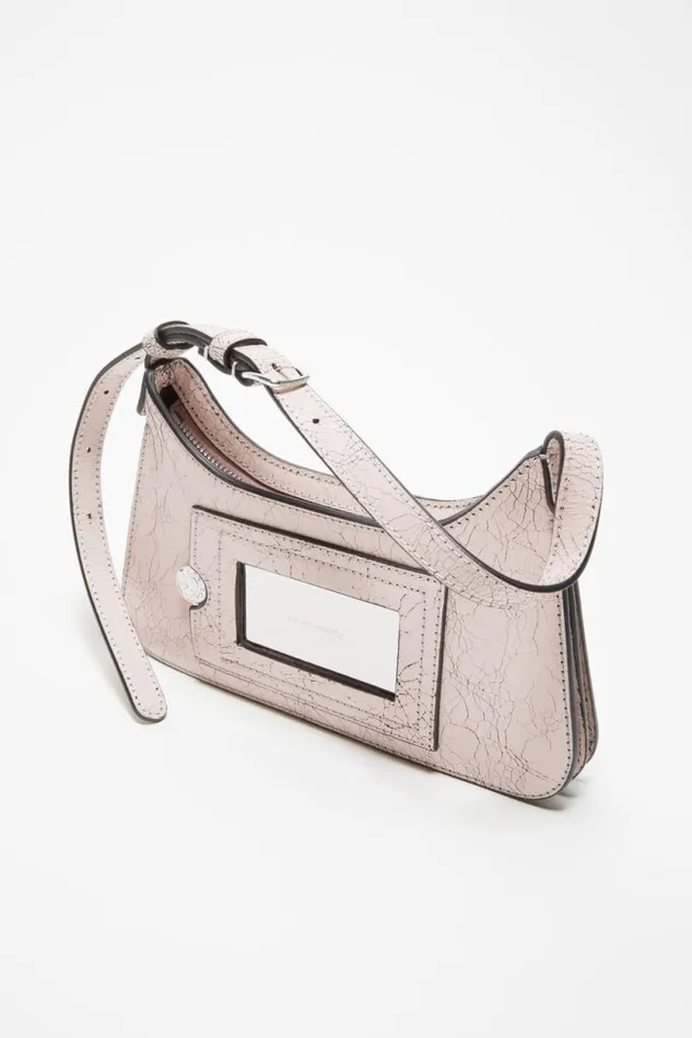 Acne Studios Platt Micro Shoulder Bag Pastel Pink Woman Bags