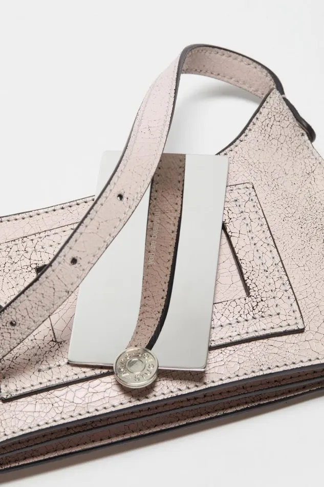 Acne Studios Platt Micro Shoulder Bag Pastel Pink Woman Bags