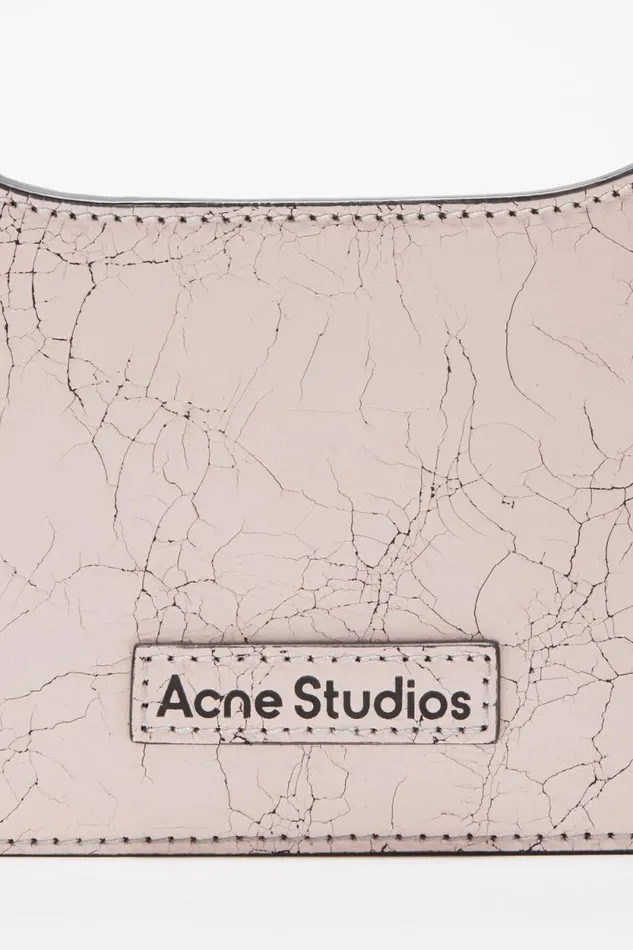 Acne Studios Platt Micro Shoulder Bag Pastel Pink Woman Bags