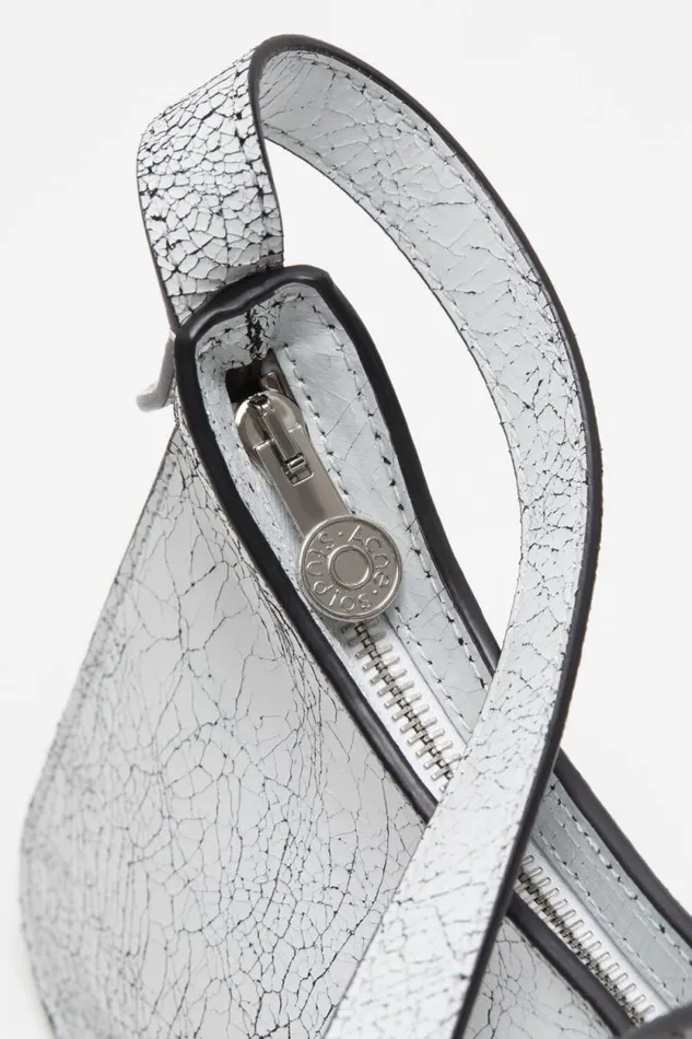 Acne Studios Platt Mini Shoulder Bag White Woman Bags