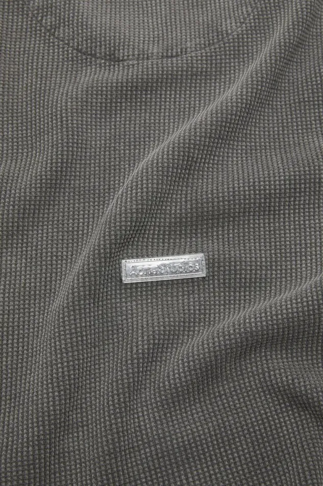 Acne Studios Tshirt 8211 Fitted Unisex Fit Faded Grey Man Tshirts