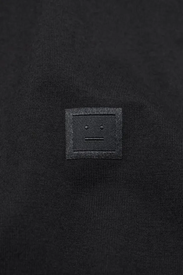 Acne Studios Tshirt 8211 Regular Fit Black Woman Tshirts