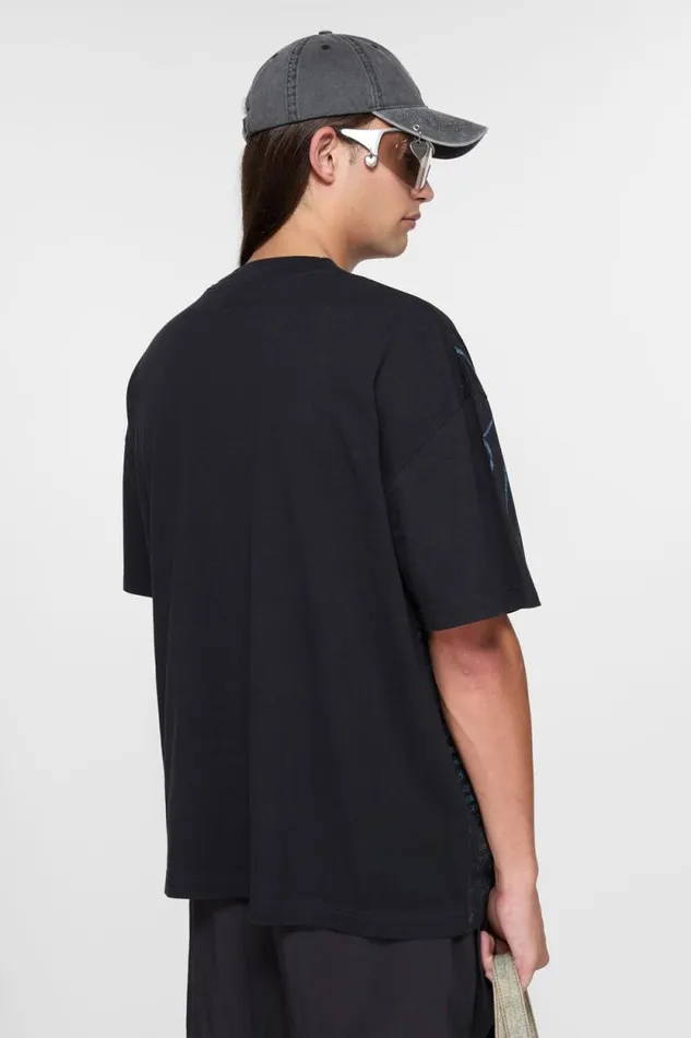 Acne Studios Tshirt Printed Black Man Tshirts