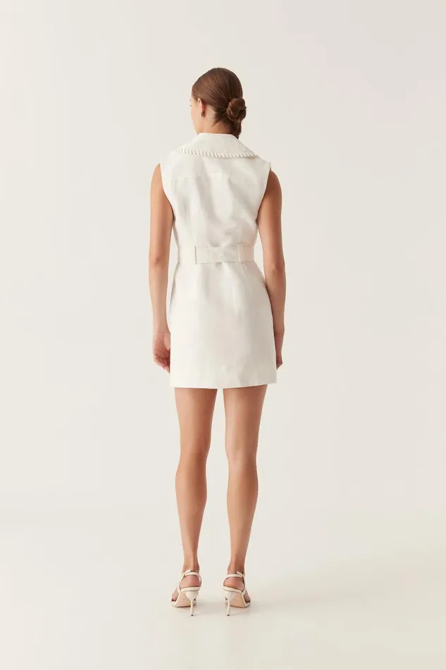 Aje Dresses Encompass Utility Mini Dress Ivory 8211 Women Aje Dresses Encompass Utility Mini Dress Ivory 8211 Women