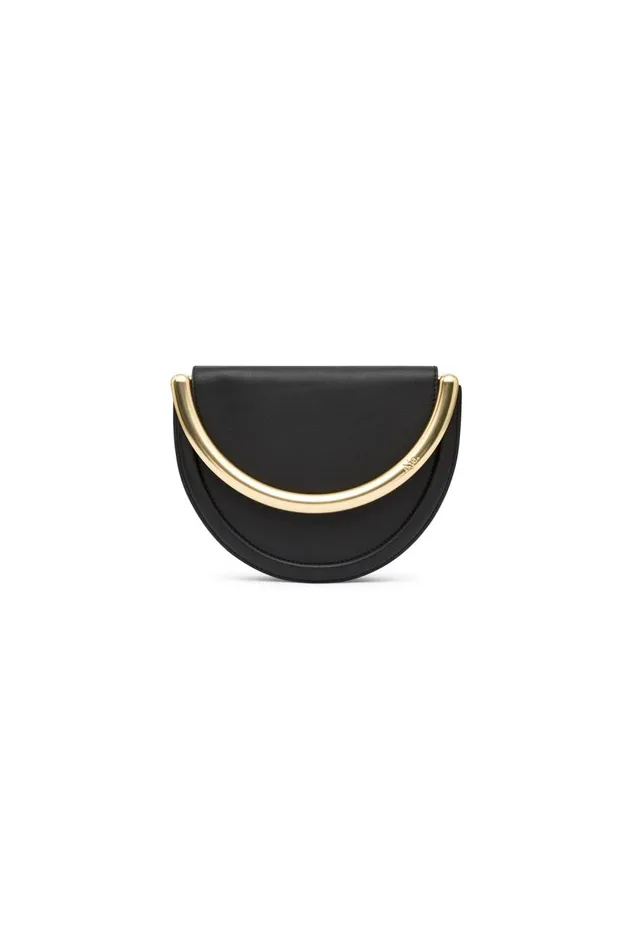 Aje Handbags and Wallets Norma Crescent Clutch Black 8211 Women Aje Handbags and Wallets Norma Crescent Clutch Black 8211 Women