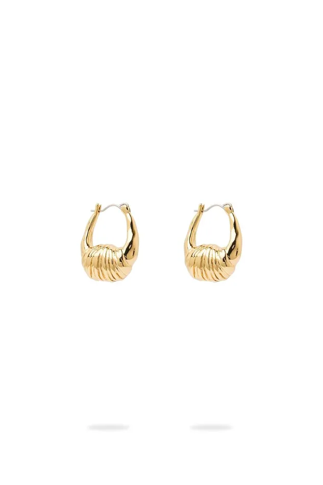 Aje Jewelry Amenita Coil Hoop Gold 8211 Women