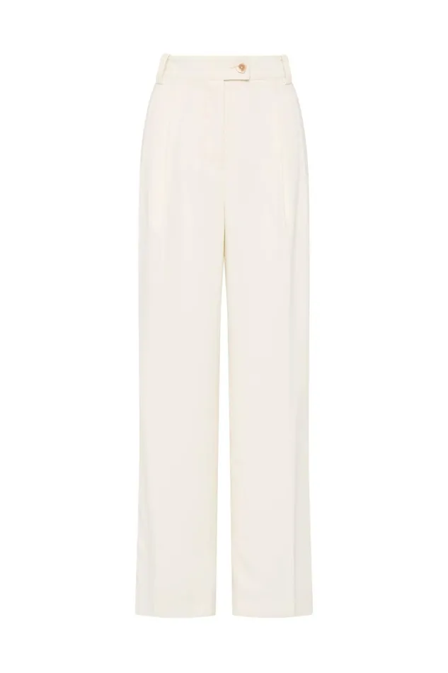 Aje Pants Phantom Tailored Pant Ivory 8211 Women