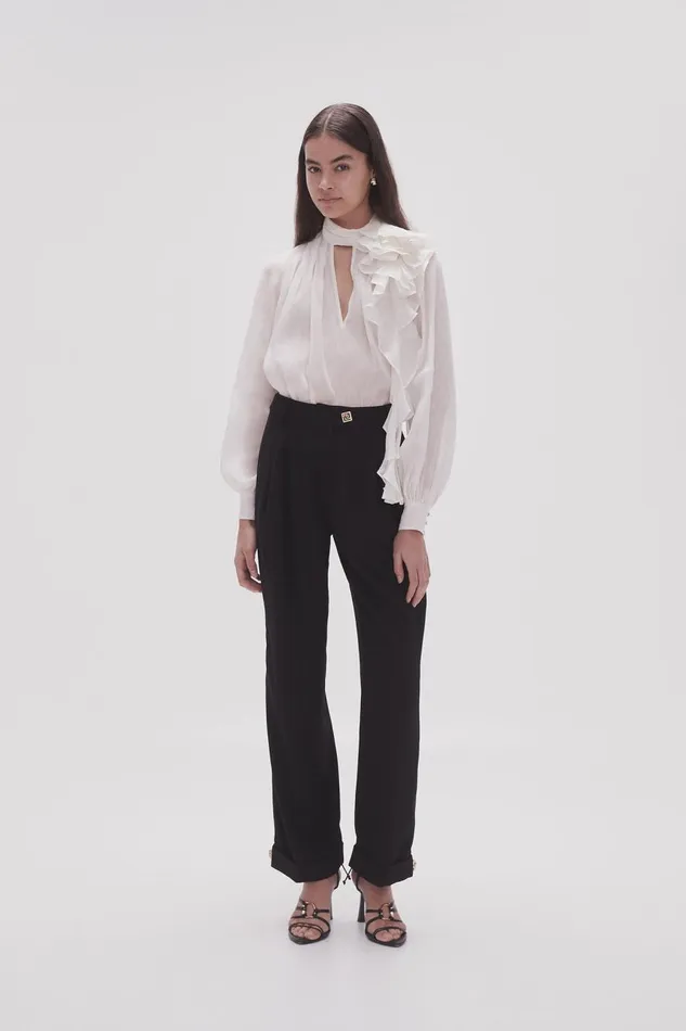 Aje Pants Sentiment Tailored Pant Black 8211 Women