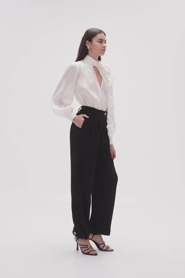 Aje Pants Sentiment Tailored Pant Black 8211 Women