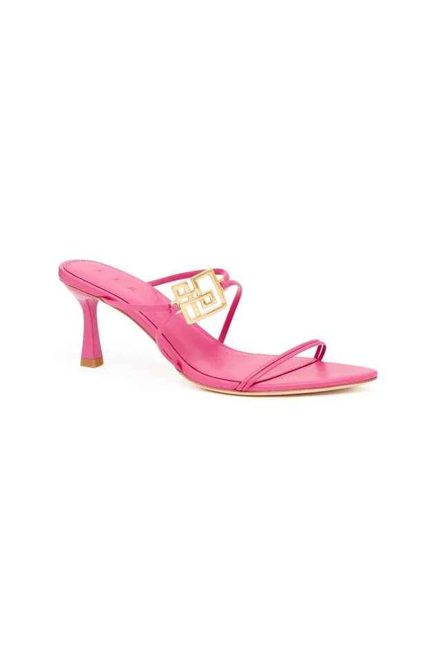 Aje Shoes Acacia Strappy Mule Brilliant Pink 8211 Women