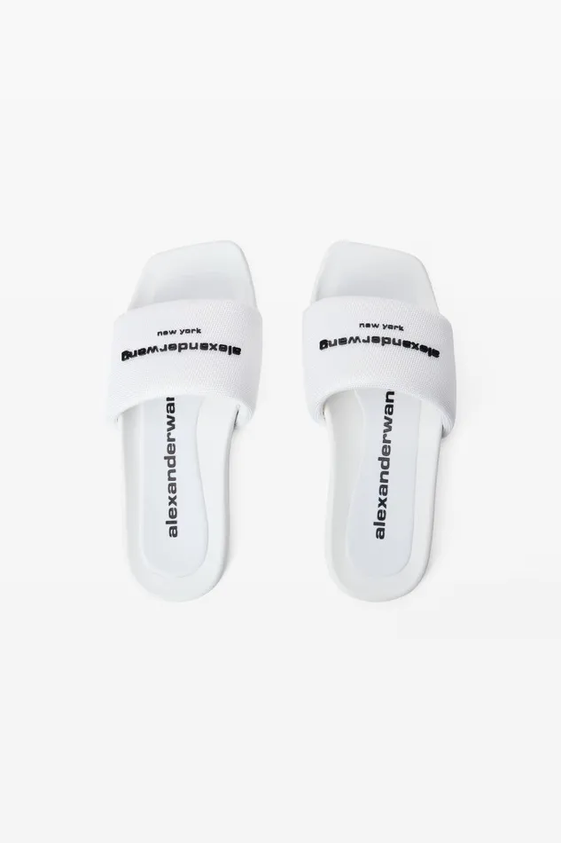 Alexander Wang Shoes Women Aw Pool Slide In Nylon