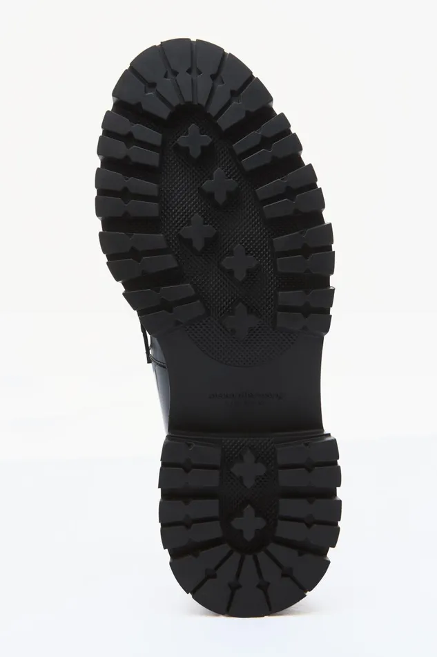 Alexander Wang Shoes Women Carter MidHeel Lug Loafer In Leather