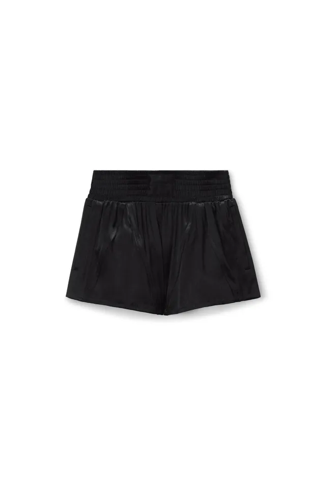 Alexander Wang Shorts Women Track Short In Satin Jersey