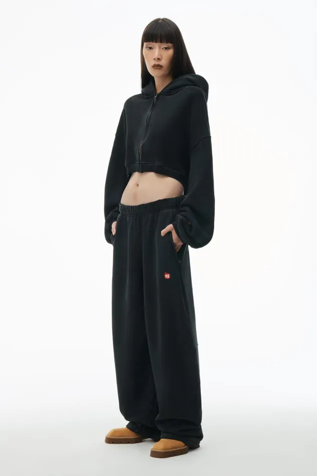 Alexander Wang Sweatpants Women High Waisted Sweatpant In Classic Terry