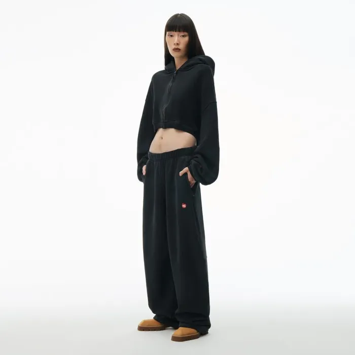 Alexander Wang Sweatpants Women High Waisted Sweatpant In Classic Terry