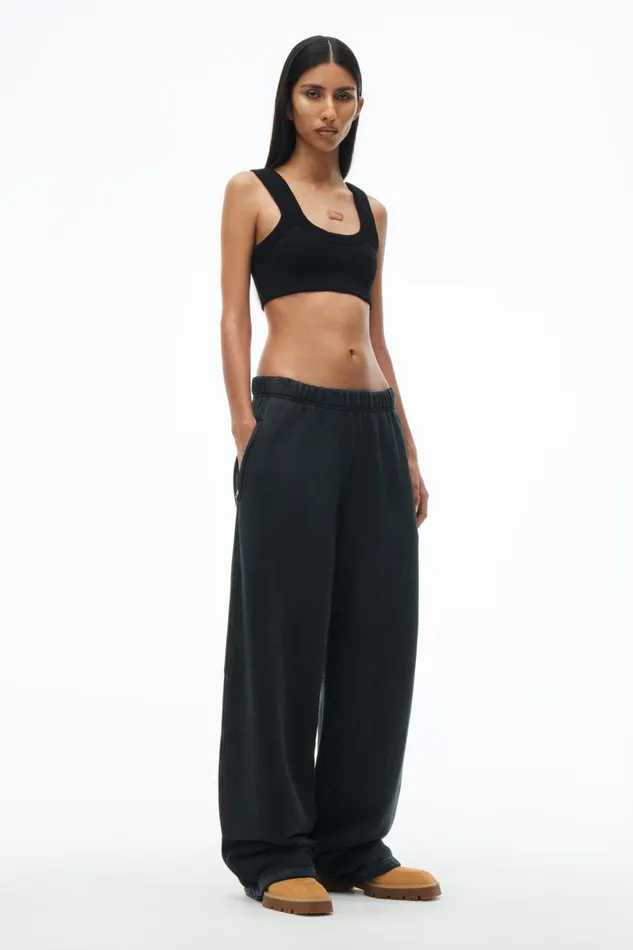 Alexander Wang Tops and Shirts Women Embossed Logo Tank Bra