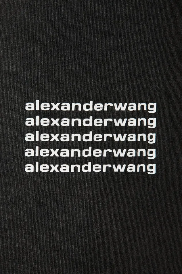 Alexander Wang Tops UnisexWomenMen Acid Wash Tee In High Twist Jersey