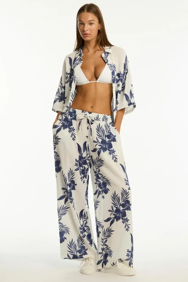 Aloha Beach Pant Aloha White Women Sea Level Pants