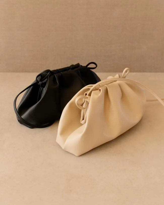ALOHAS Bags The D Corn 8211 White Vegan Leather Handbag 8211 Women