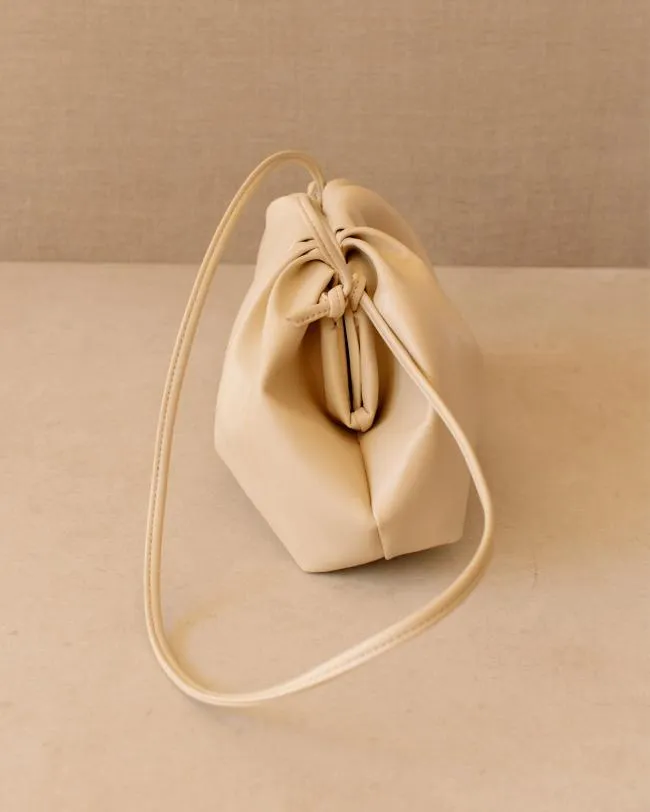 ALOHAS Bags The D Corn 8211 White Vegan Leather Handbag 8211 Women