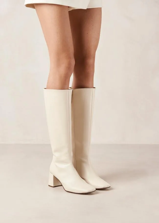 ALOHAS Boots Chalk Warm White 8211 Women