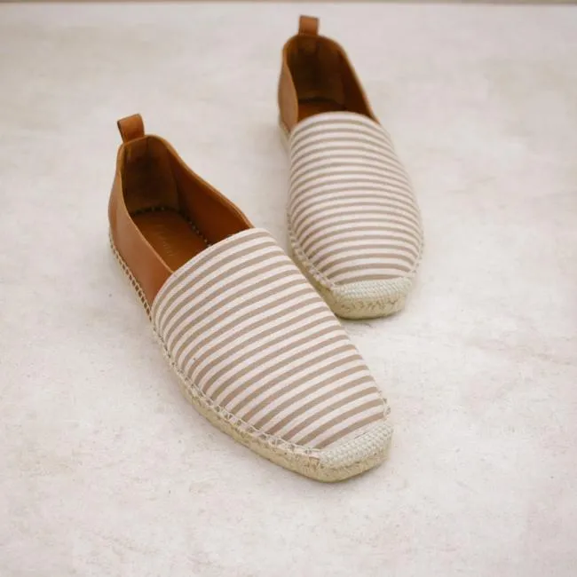 ALOHAS Espadrilles Naval 8211 Brown Leather Espadrilles 8211 Women