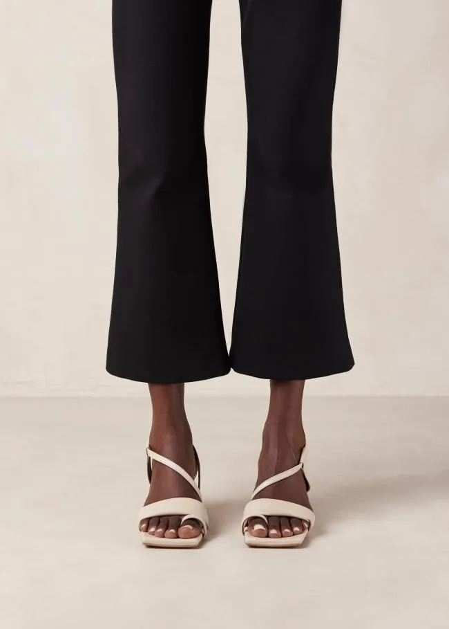 ALOHAS Heels Asymmetric Straps 8211 Leather Sandals 8211 Women