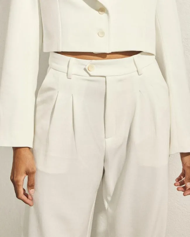 ALOHAS Pants Protagonist 8211 Cream Pants 8211 Women