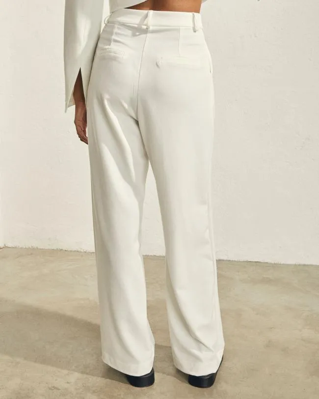 ALOHAS Pants Protagonist 8211 Cream Pants 8211 Women
