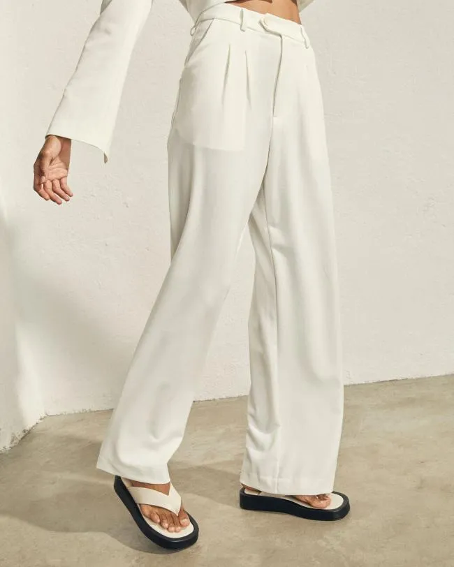 ALOHAS Pants Protagonist 8211 Cream Pants 8211 Women
