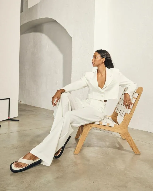 ALOHAS Pants Protagonist 8211 Cream Pants 8211 Women