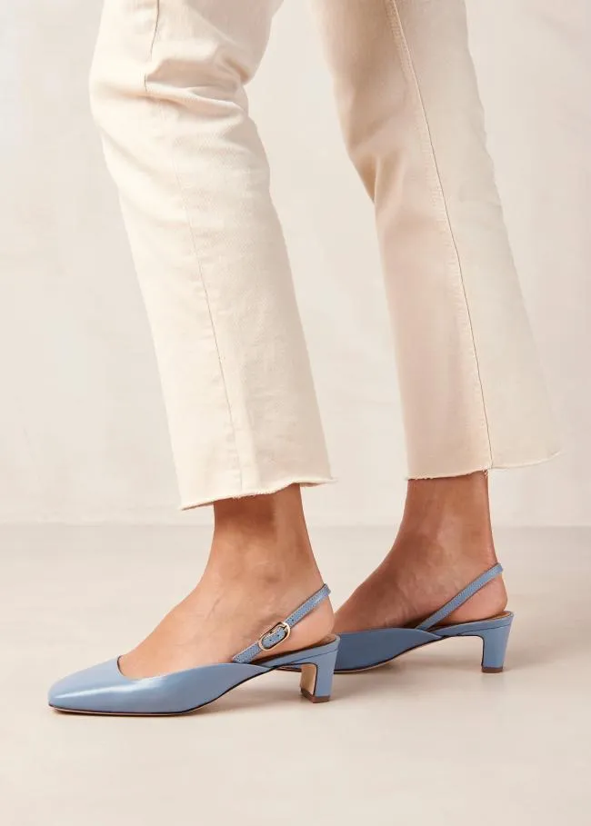ALOHAS Pumps Lindy 8211 Blue Leather Pumps 8211 Women