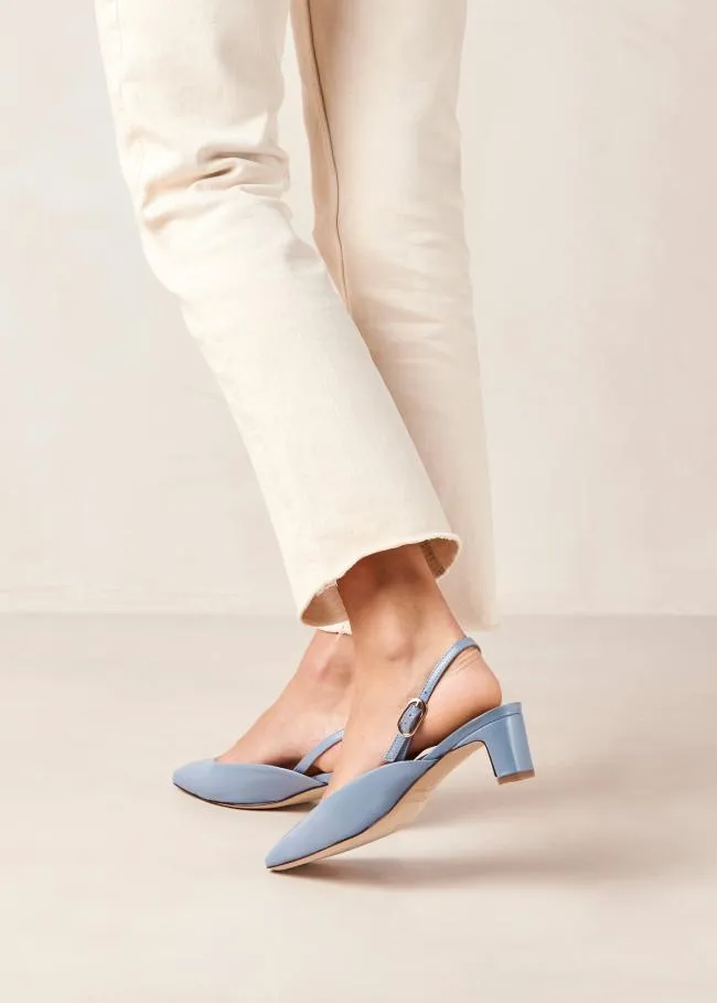 ALOHAS Pumps Lindy 8211 Blue Leather Pumps 8211 Women